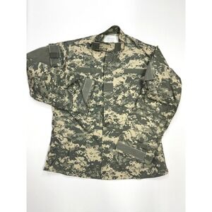 US Army ACU Combat Coat Medium Regular Digital Camo Jacket Ripstop Military NWOT